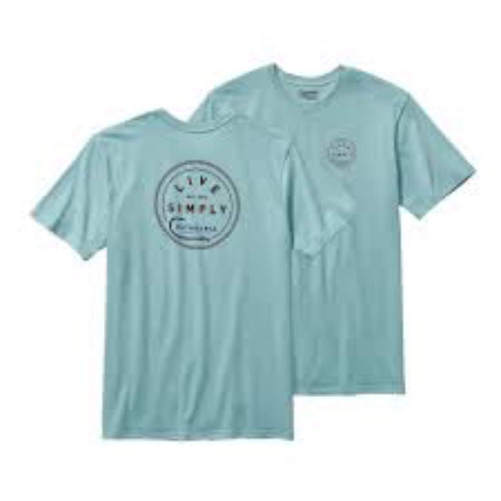 Patagonia Blue "Live Simply" T-Shirt